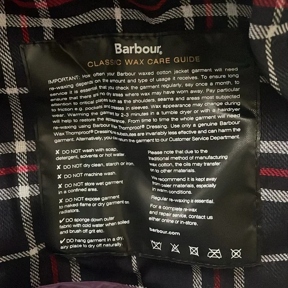 NWT BARBOUR X FLOWER MOUNTAIN Jacket in Dark grey - Picture 14 of 14